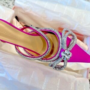 NEW Authentic MACH and MACH double bow 65 mm heels. Size 38 or 7.5